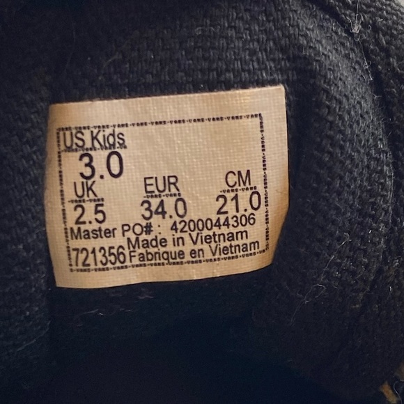 Vans leopard old Skool youth size 3 - Picture 5 of 6